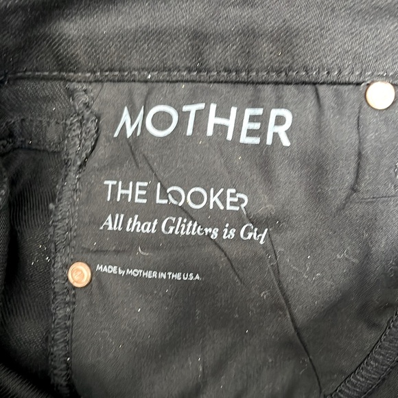 MOTHER Denim The Looker Skinny in All That Glitters is Gold - Picture 11 of 11